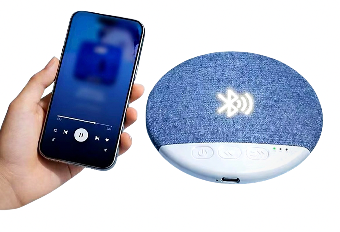 Altavoz de Almohada con Ruido Blanco — Tu Ritual para Dormir Mejor